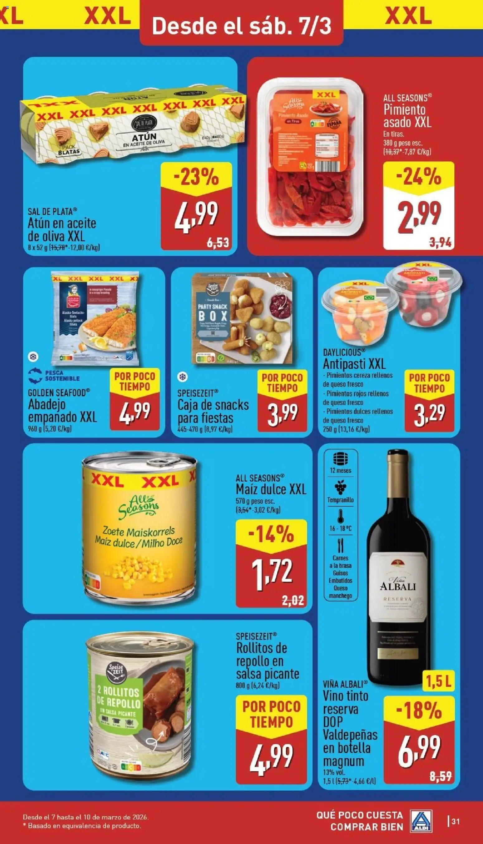 Aldi folleto Baleares - Página de 31 - Válido desde 02/03/2026