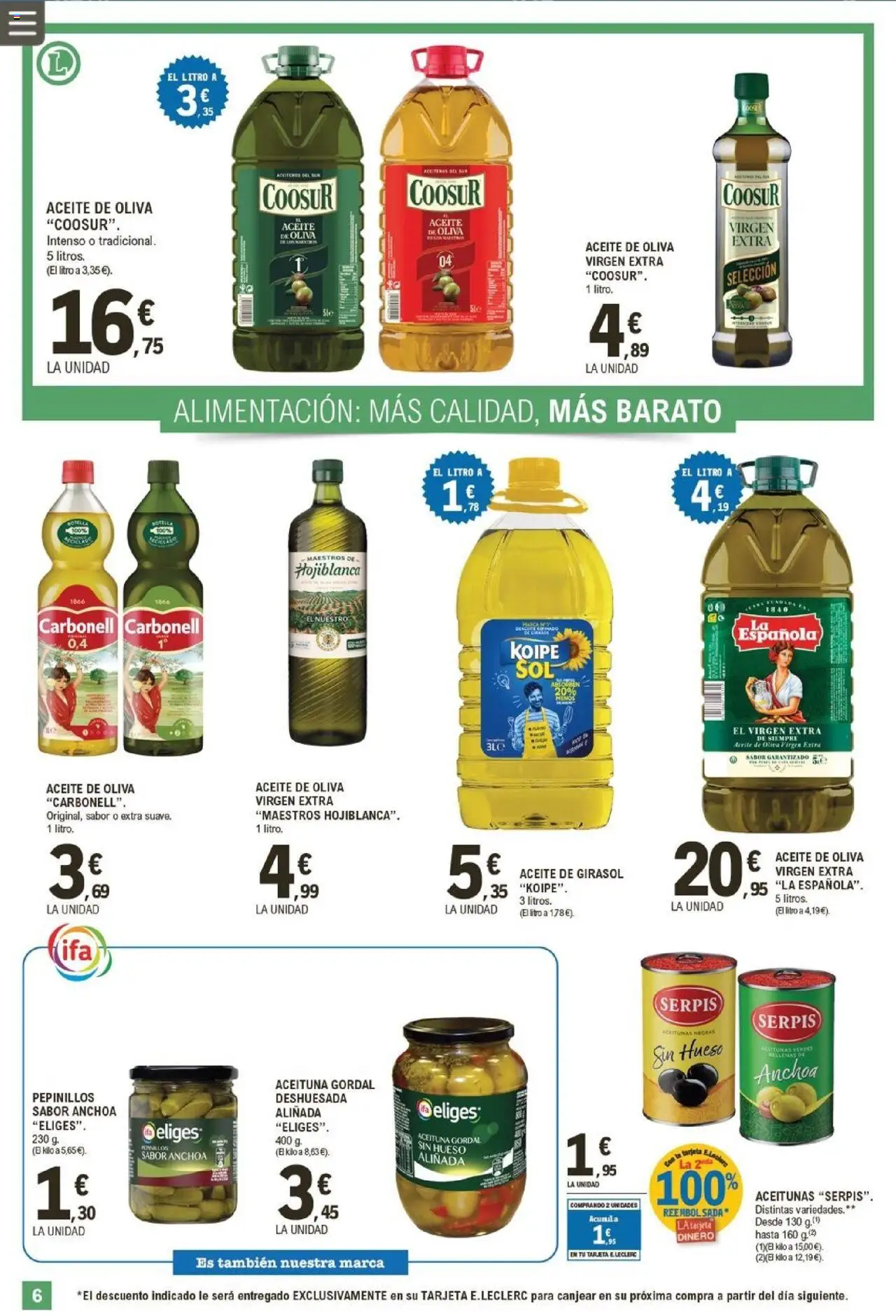 E.Leclerc folleto - Página de 6 - Válido desde 16/07/2025