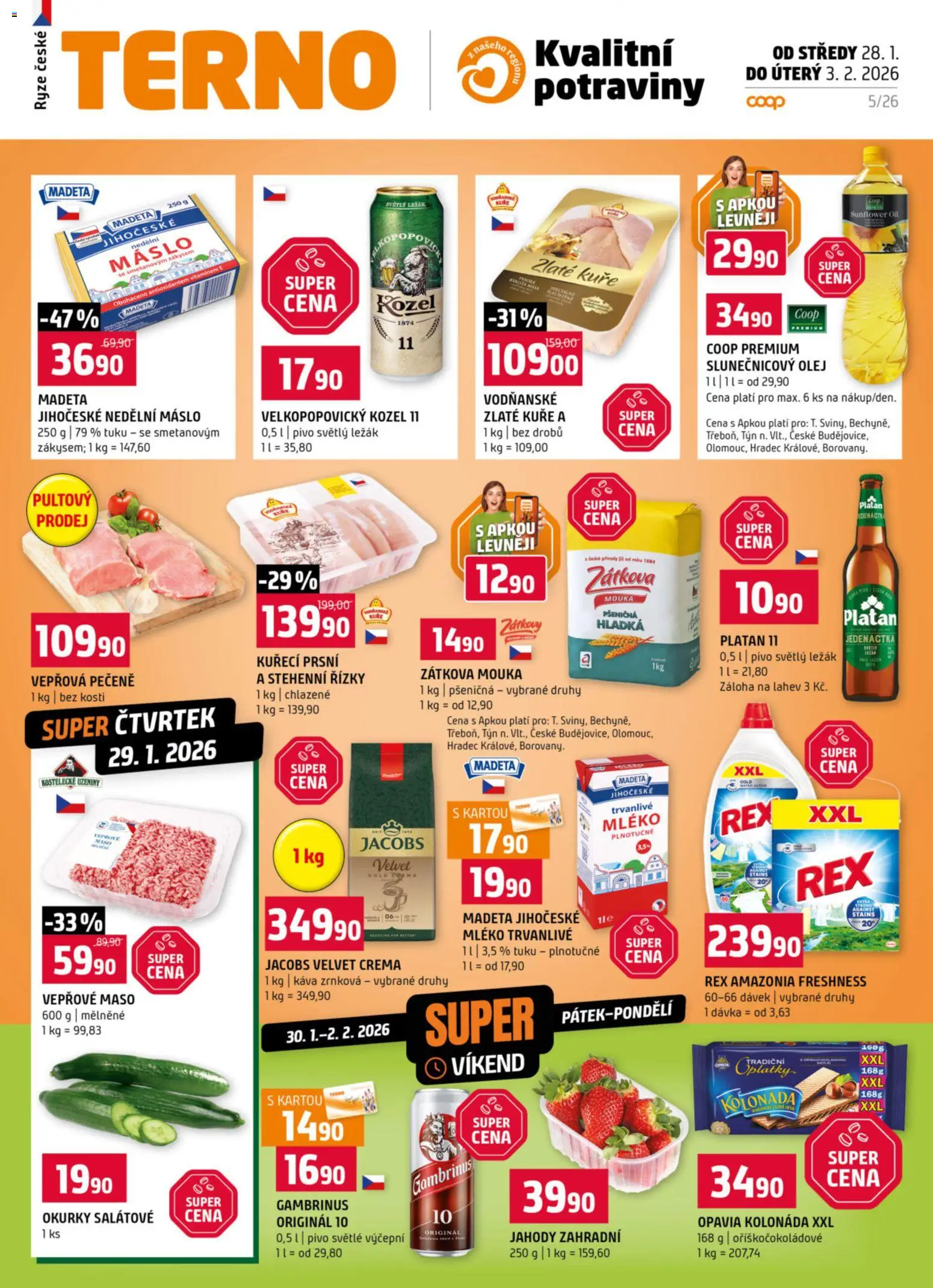 Trefa leták - strana 1- platný od 28.01.2026