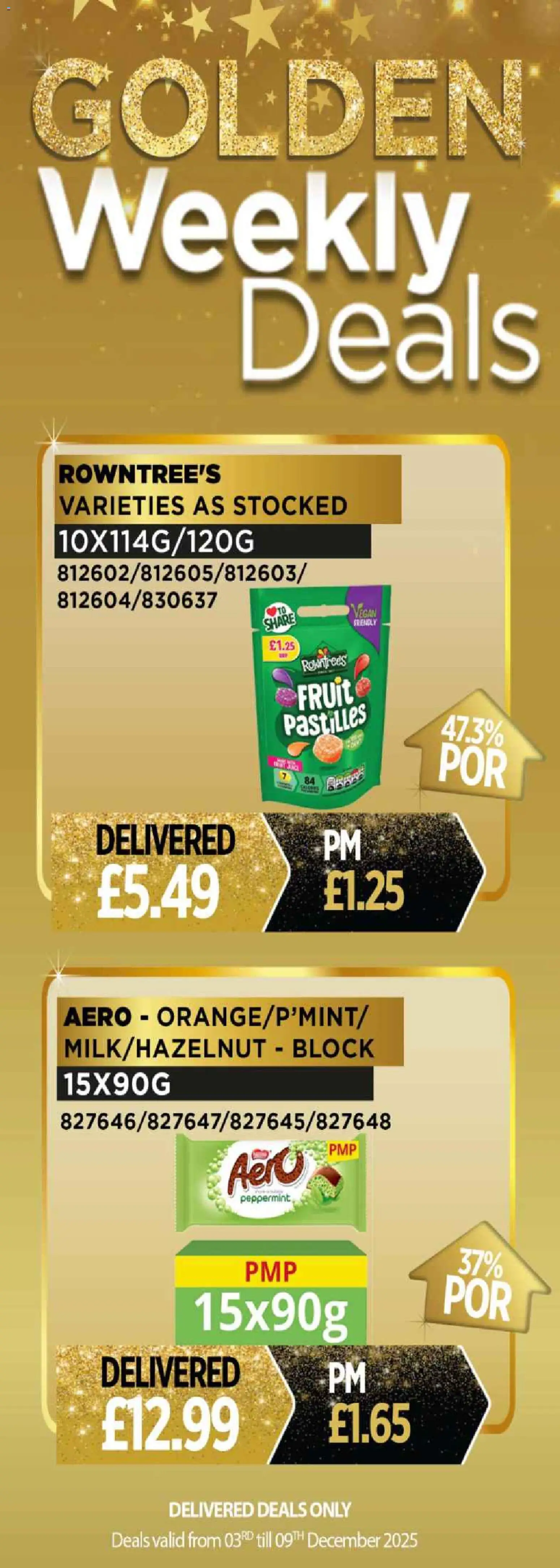 Bestway - Offer - page 1- valid from 03/12/2025