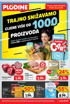 Plodine katalog od 17.09.2025