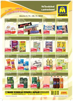 Makos leták platný od 03.11.2025