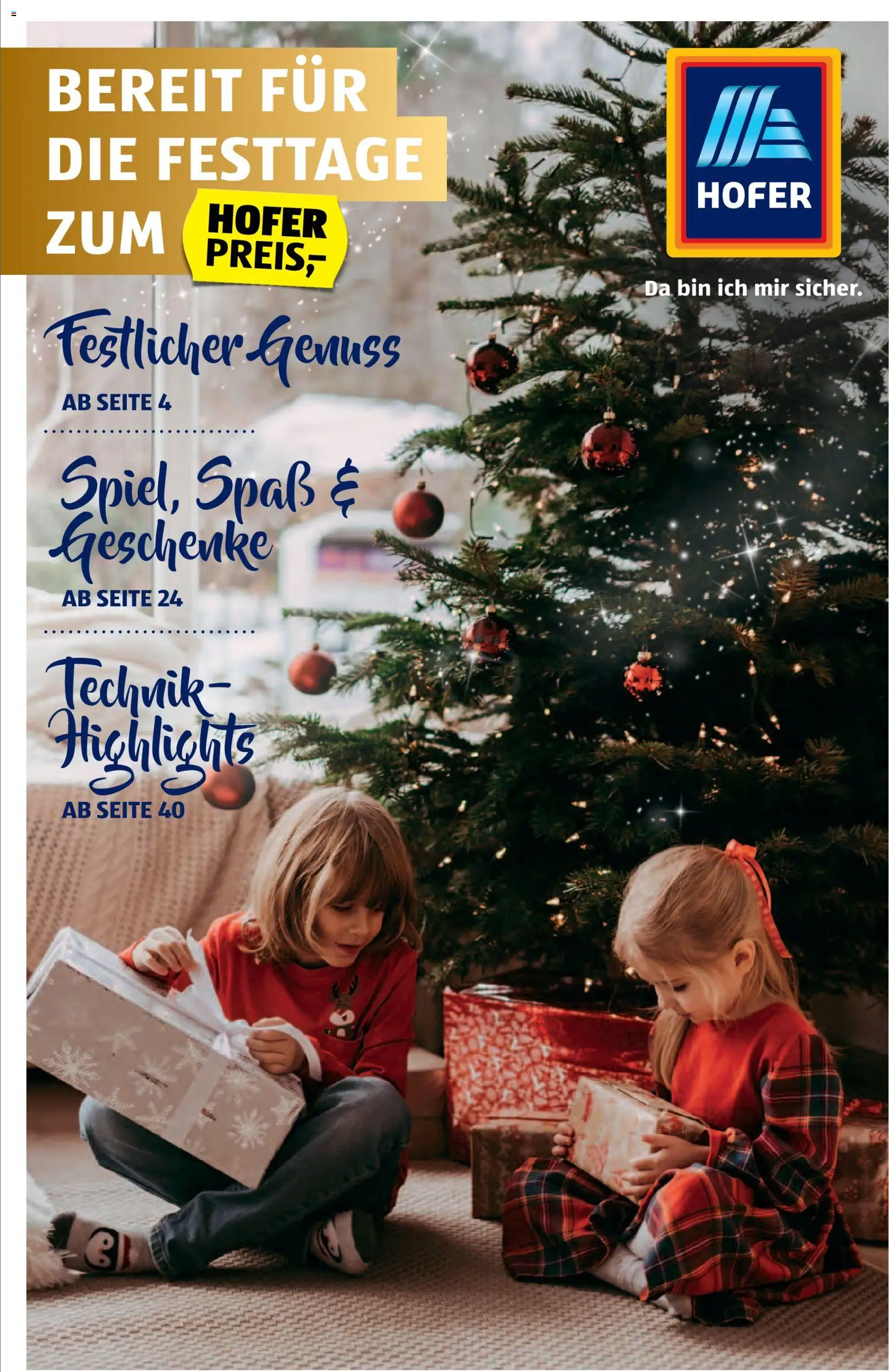 Hofer AT - Weihnachtskatalog - 1oldal - érvényes 2025.11.05.-tól
