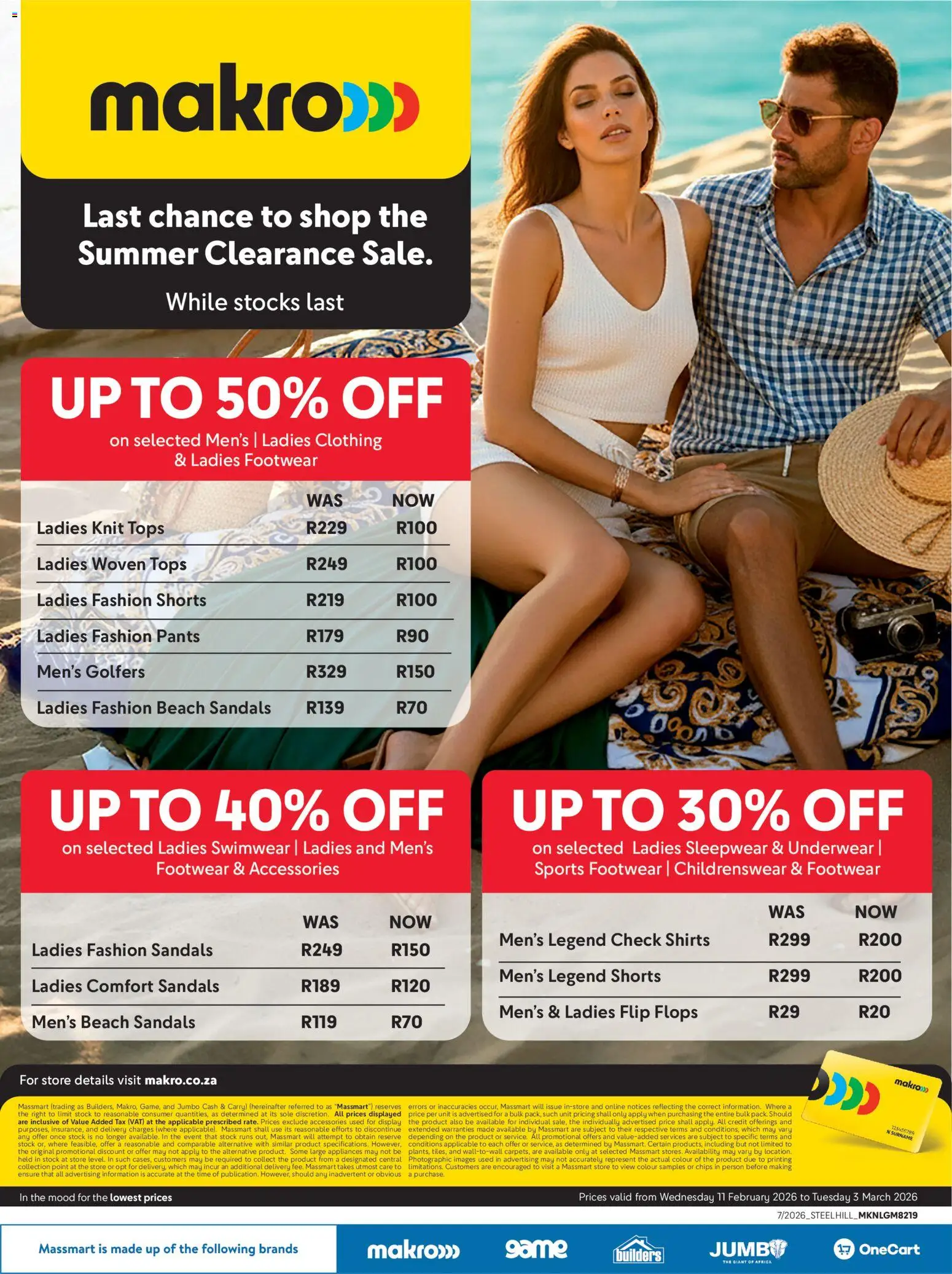 Makro - Summer Sale - page 1- valid from 11/02/2026