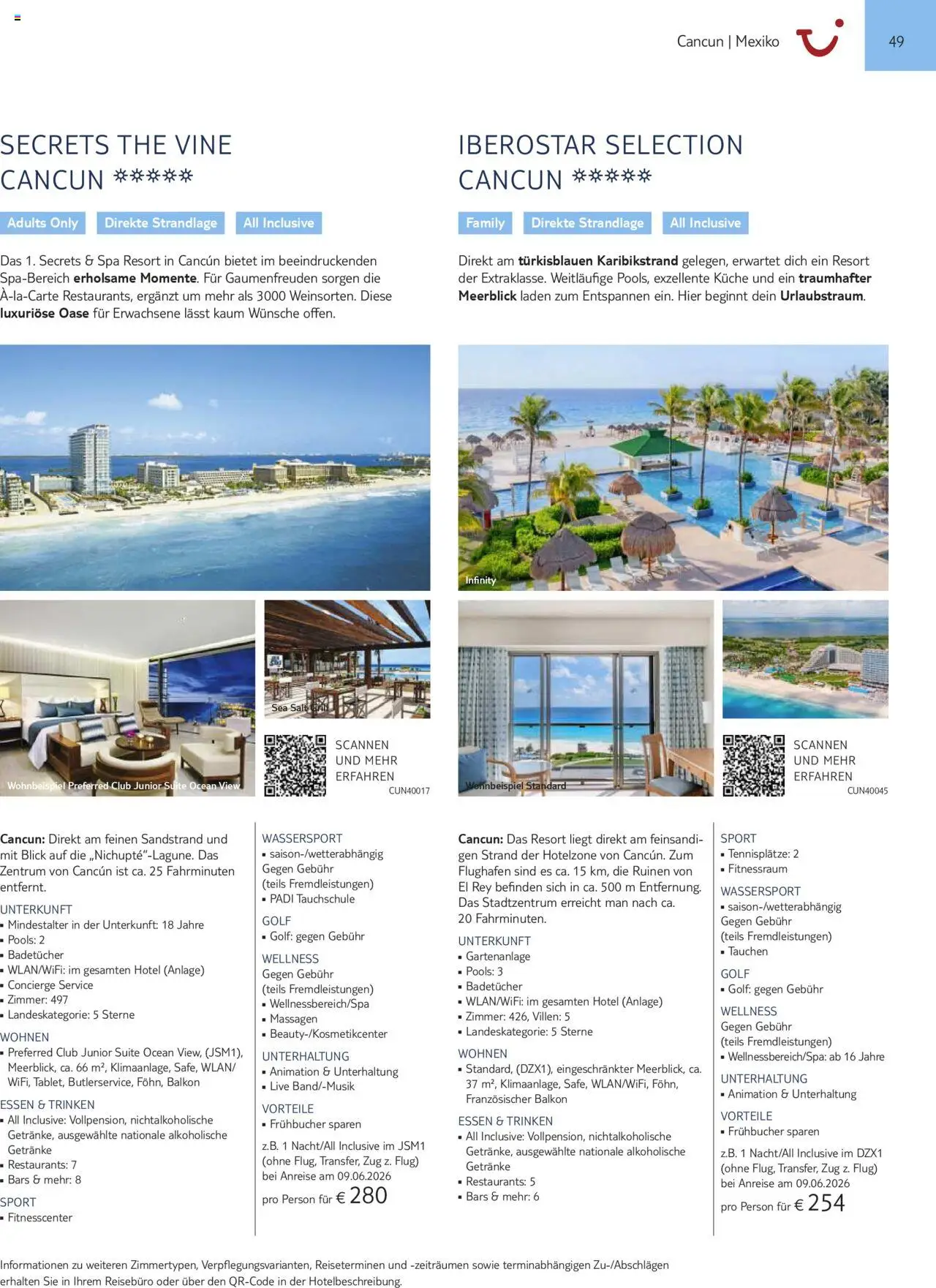 TUI Prospekt Mittelamerika & Karibik 2025/26	 - Seite 49 - gültig ab 01.11.2025