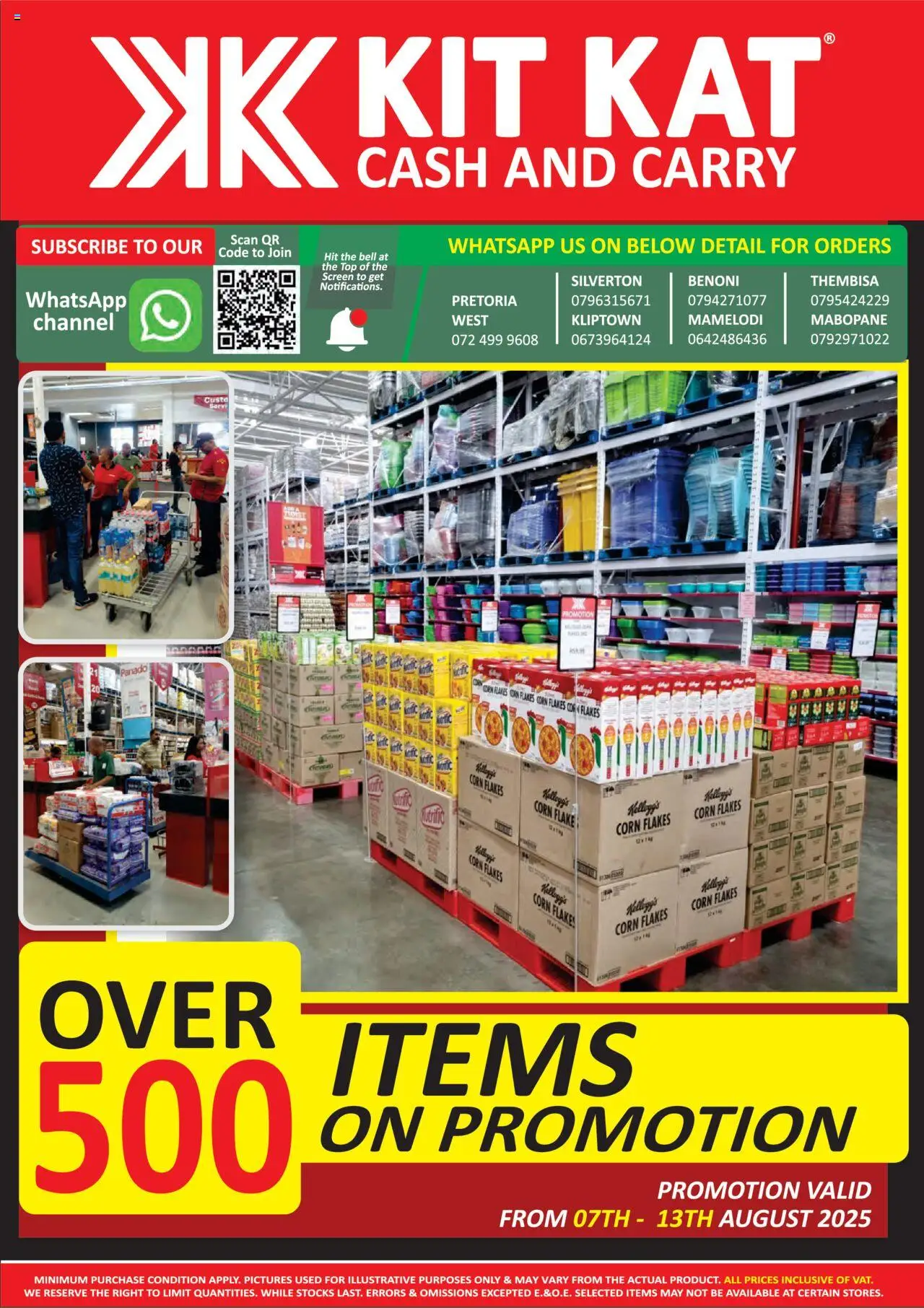 KIT KAT Cash & Carry Weekly Traders Special - page 1- valid from 07/08/2025