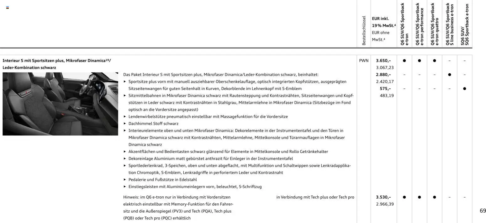 Audi Prospekt 	 - Seite 69 - gültig ab 28.10.2025