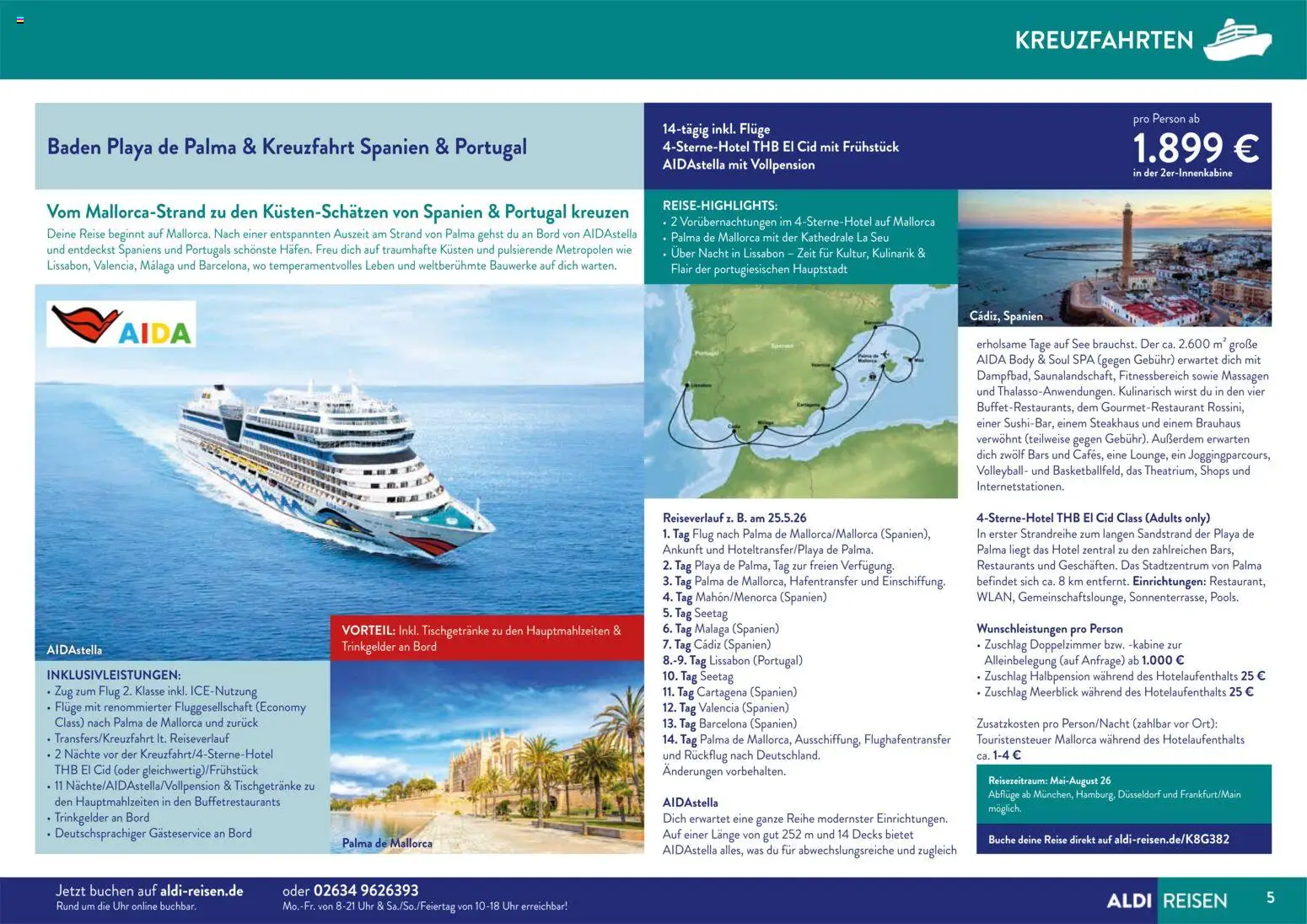 Aldi Reisen Unsere Traumreisen - Seite 5 - gültig ab 01.11.2025