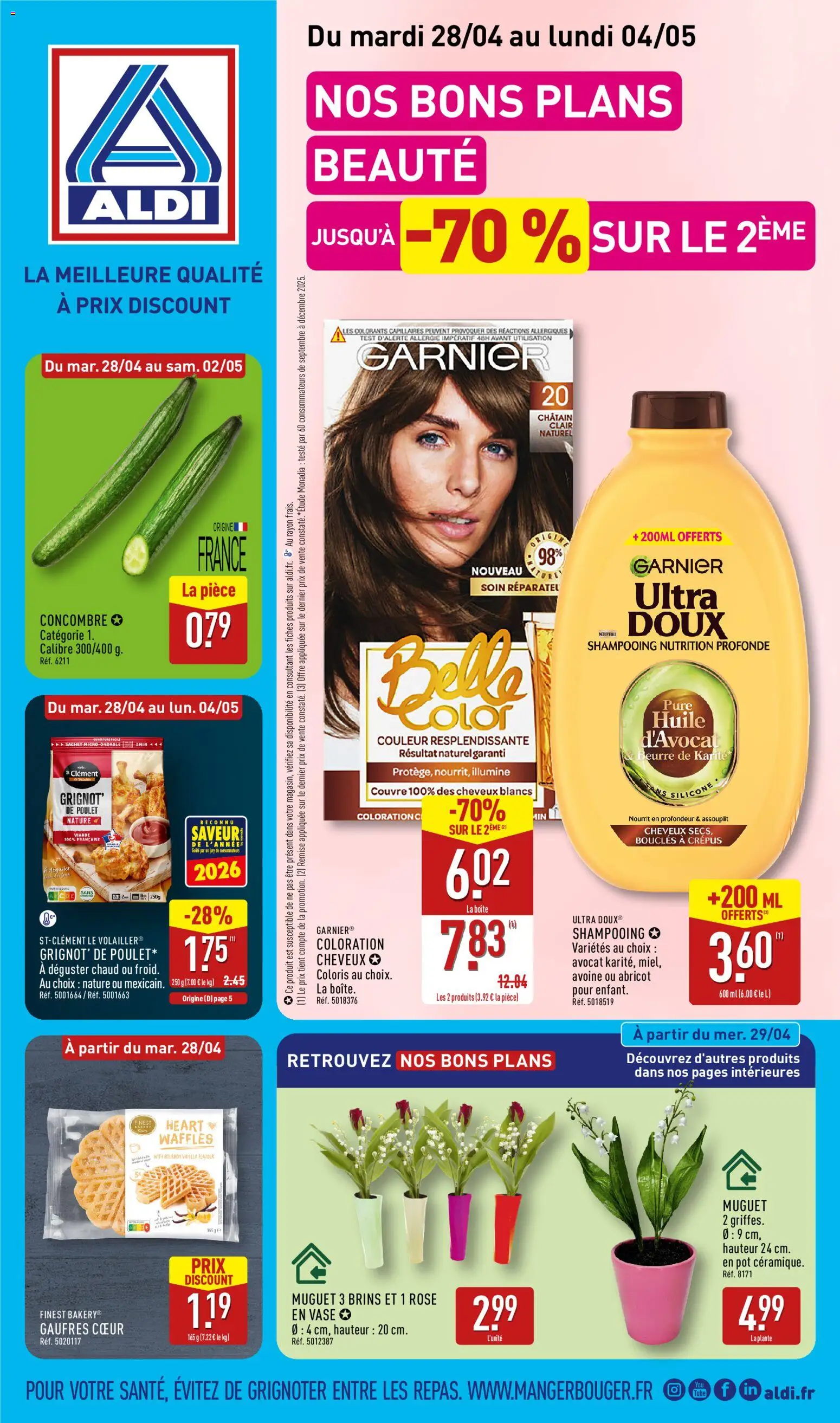 Aldi catalogue - page 1 - valable à partir du 28/04/2026