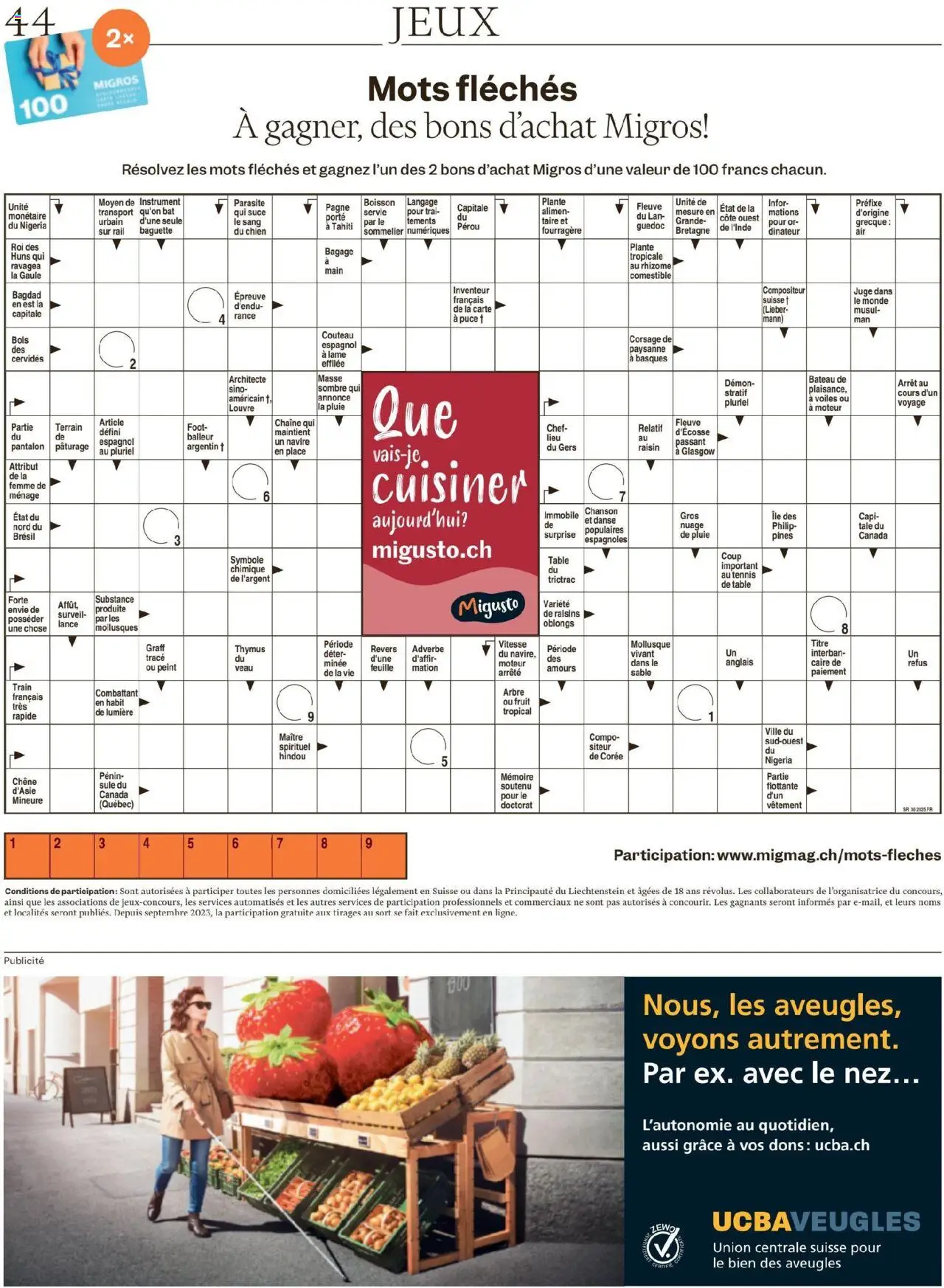 Migros - Magazin FR - Seite 44- gültig ab 22.07.2025