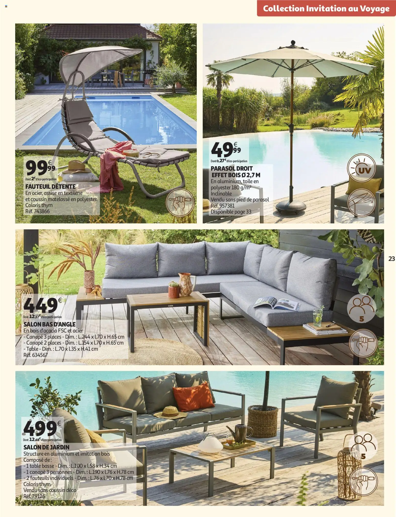 Auchan - Jardinage, meubles jardin - page 23- valid from 03/03/2026