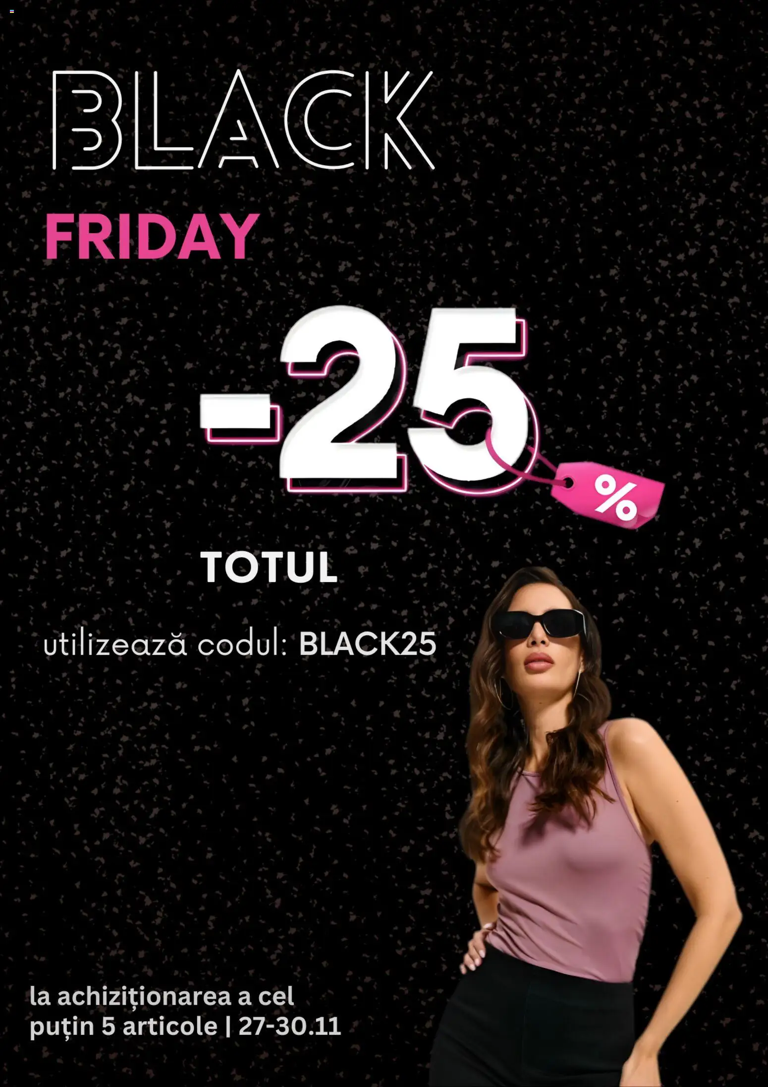 Sinsay Black Friday - pagina 1- valabil de la 27.11.2025