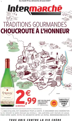 Aperçu Intermarché catalogue de sélection de notre région spéciale choucroute valable à partir du 19/08/2025