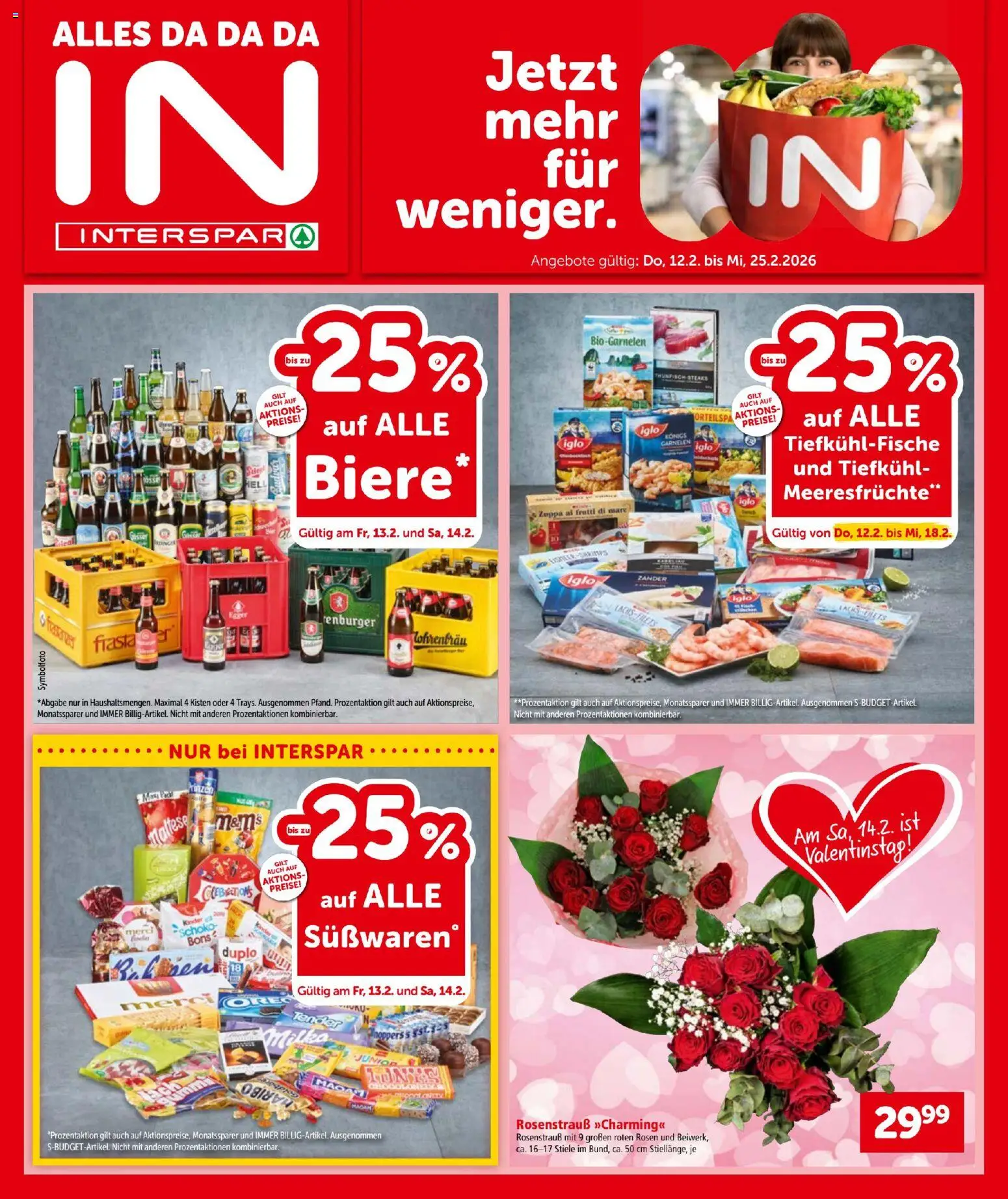 Interspar Flugblatt - Seite 1- gültig ab 12.02.2026
