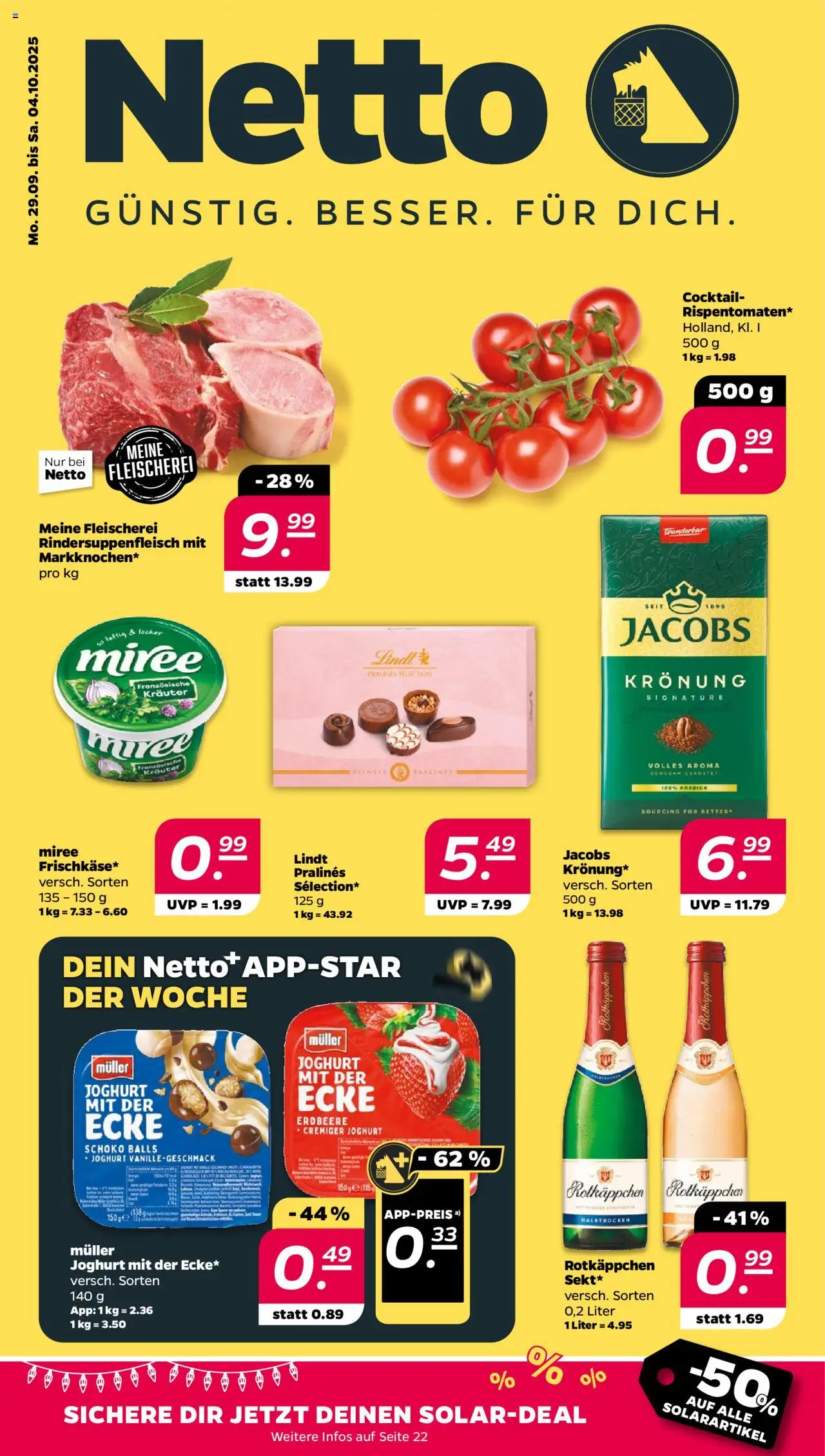Netto Prospekt 	 - Seite 1 - gültig ab 29.09.2025