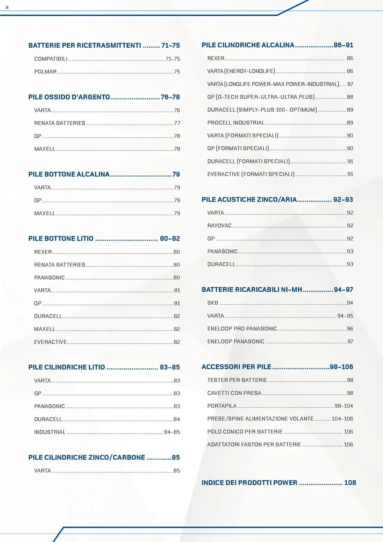 Volantino Batteries & Power GBC	 - pagina 3 - valido dal 12/04/2025