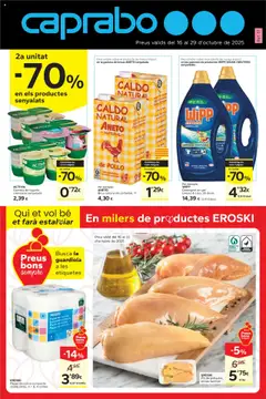 Vista previa del folleto Caprabo folleto válido desde 16/10/2025