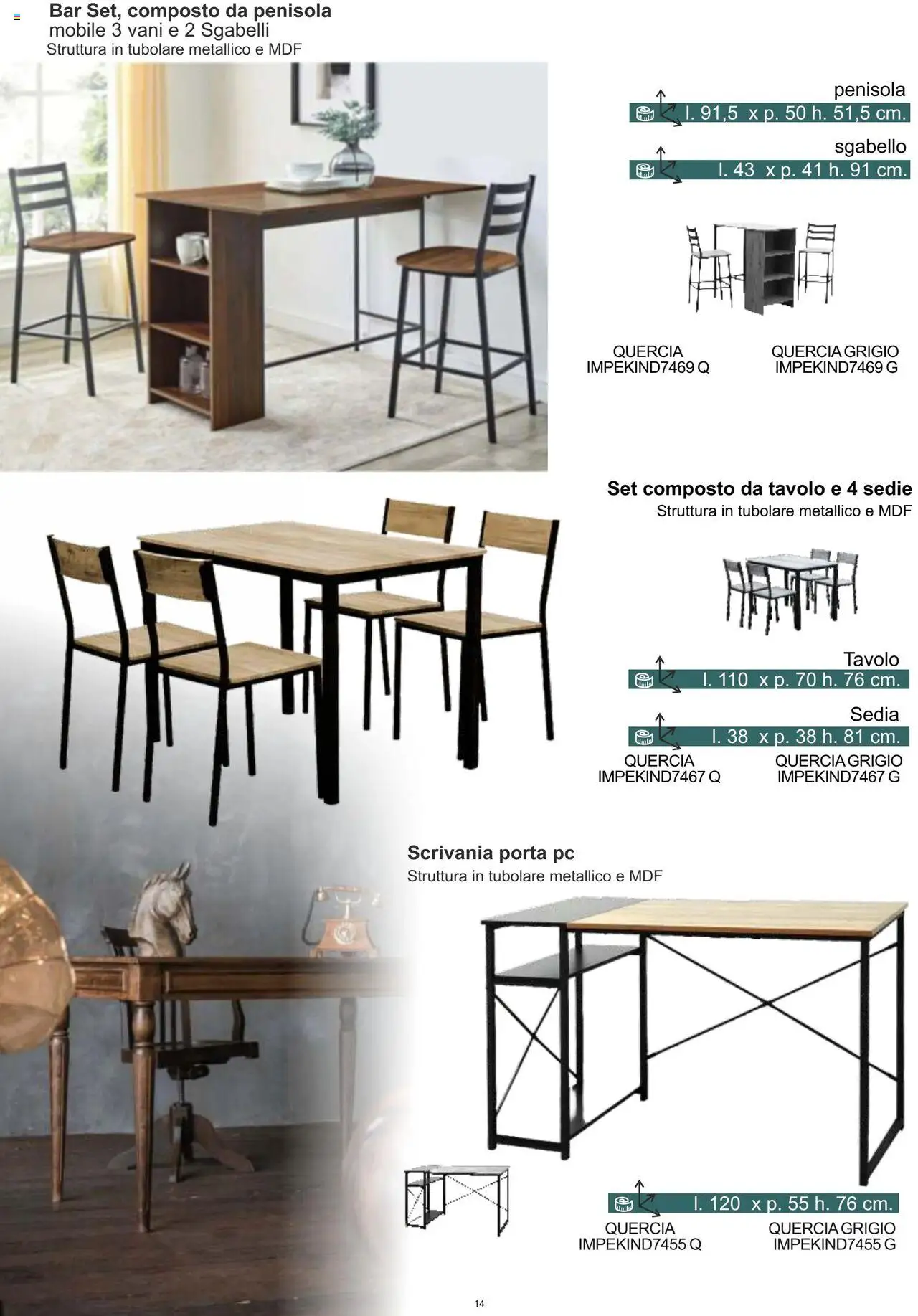 Catalogo - Mobili Industrial La Prealpina	 - pagina 6 - valido dal 30/12/2024