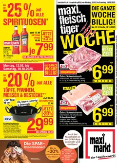 Vorschau Maximarkt Flugblatt gültig ab 13.10.2025