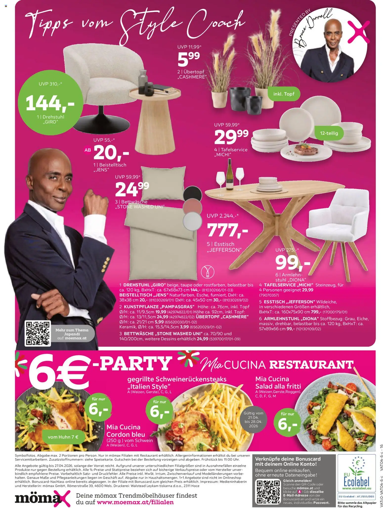 Mömax Prospekt aktuell - page 16- valid from 21.04.2026