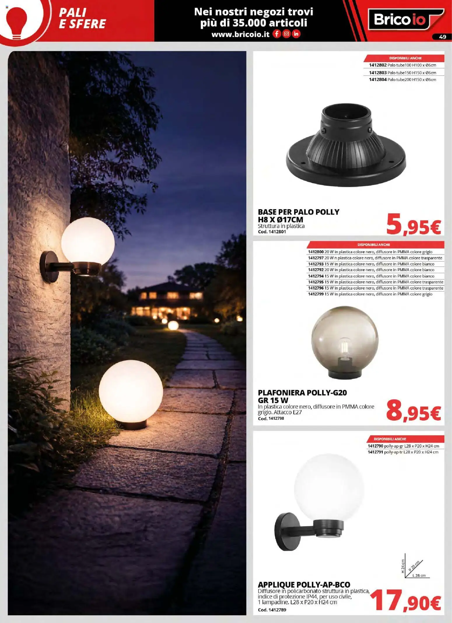 Brico io volantino - pagina 49 - valido dal 30/03/2026
