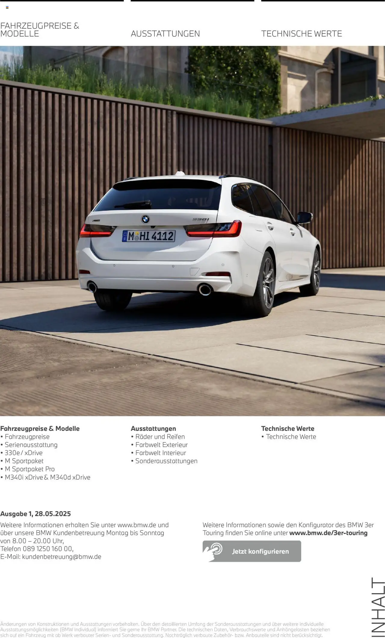 BMW 3er Touring - Seite 2 - gültig ab 01.07.2025
