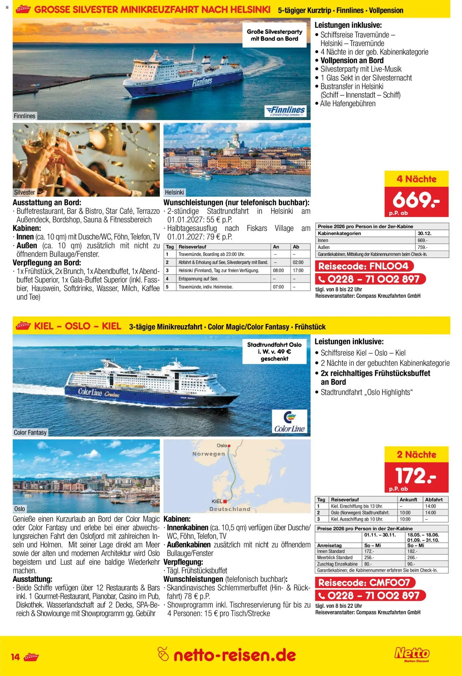 Netto Reisen Prospekt 	 - Seite 14 - gültig ab 30.04.2026