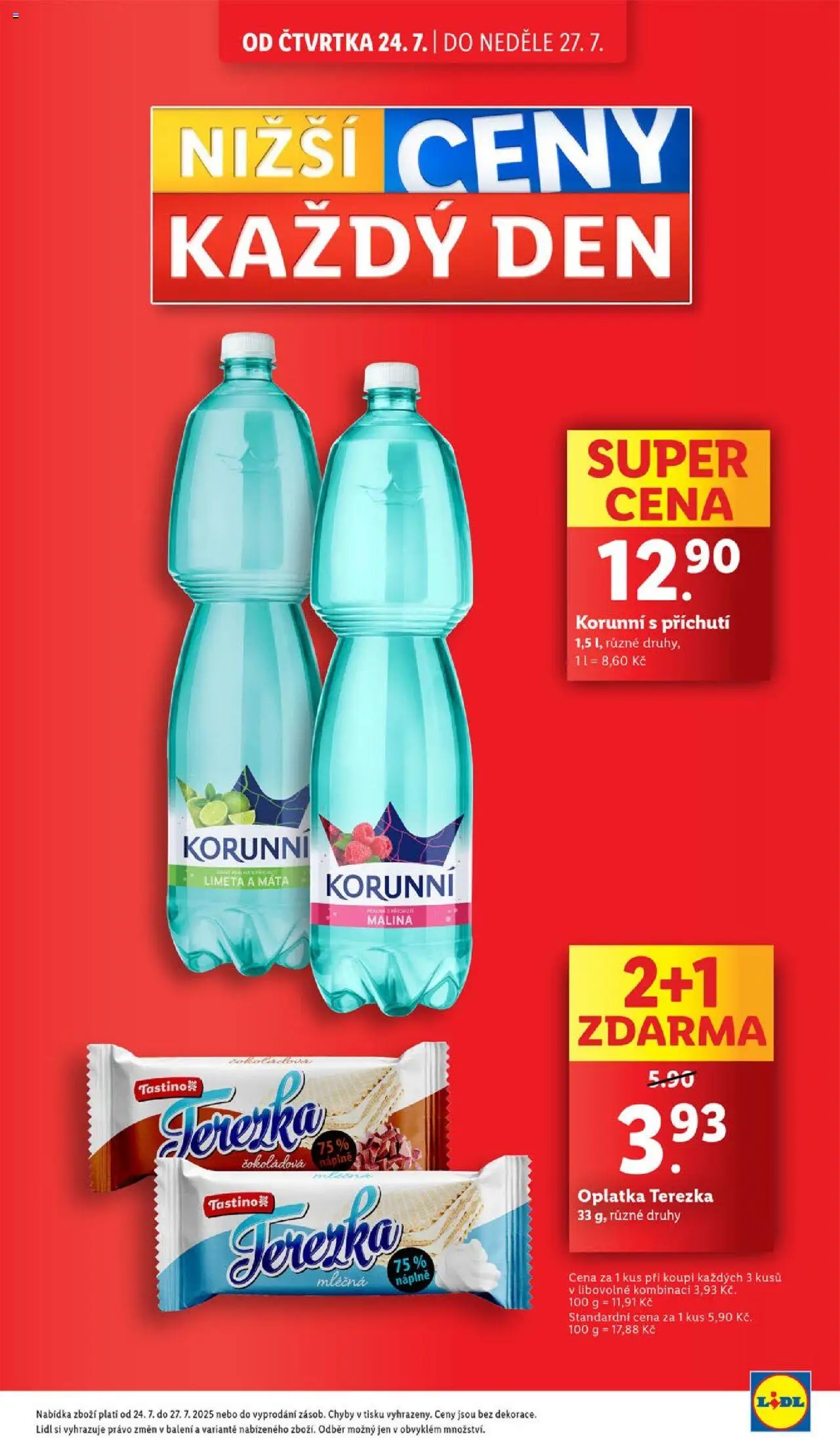 Lidl leták - strana 5- platný od 24.07.2025