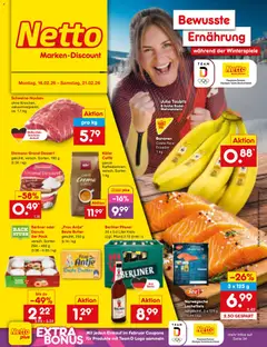 Vorschau Netto Marken-Discount Prospekt 	 gültig ab 16.02.2026