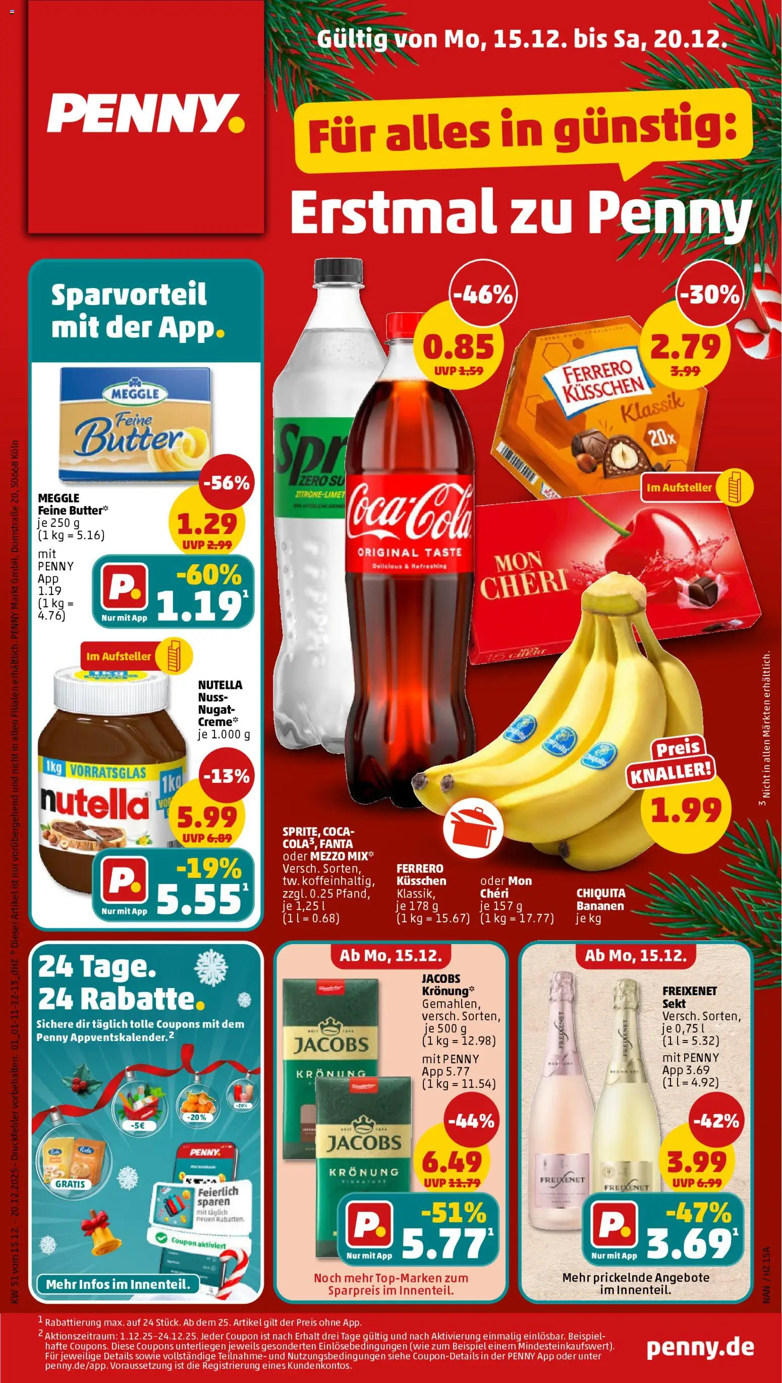 Penny Prospekt 	 - Seite 1 - gültig ab 15.12.2025