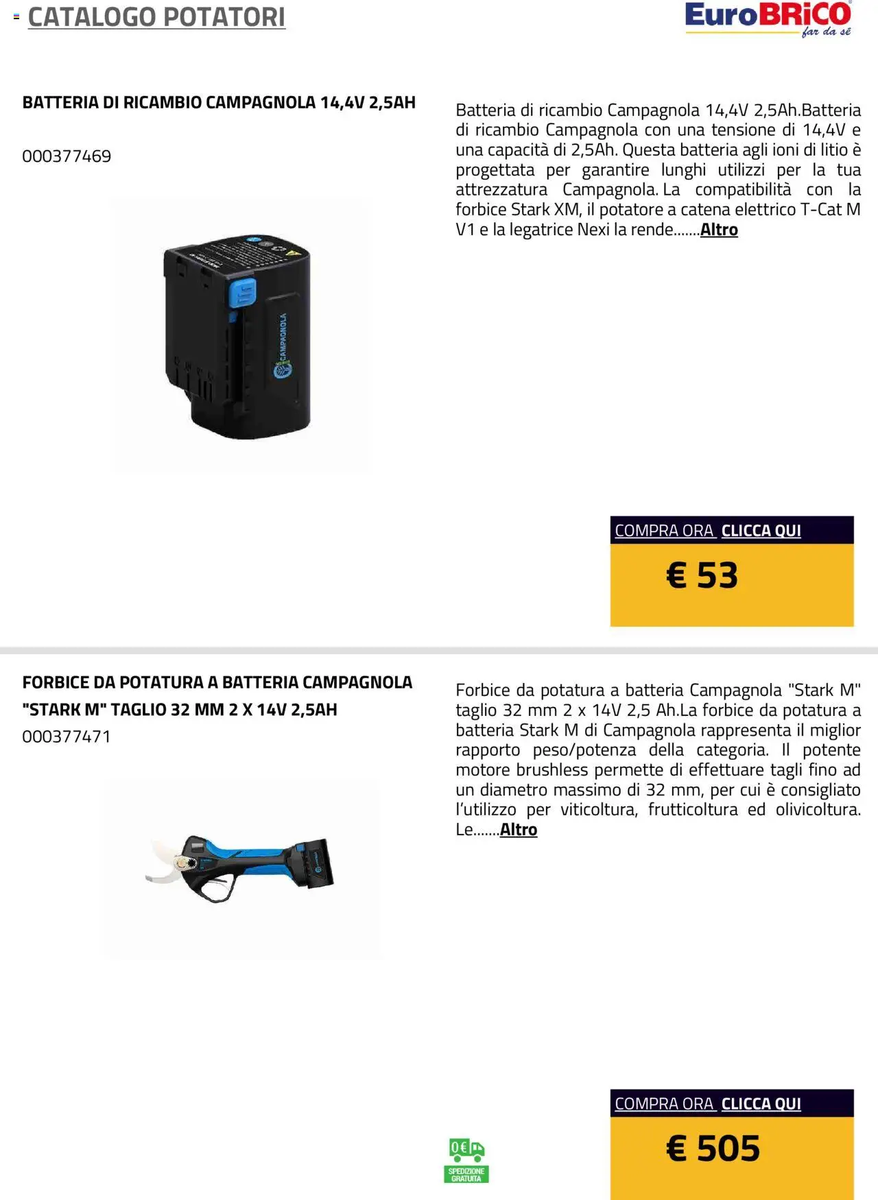 Eurobrico Potatori catalogo - pagina 3 - valido dal 23/07/2025