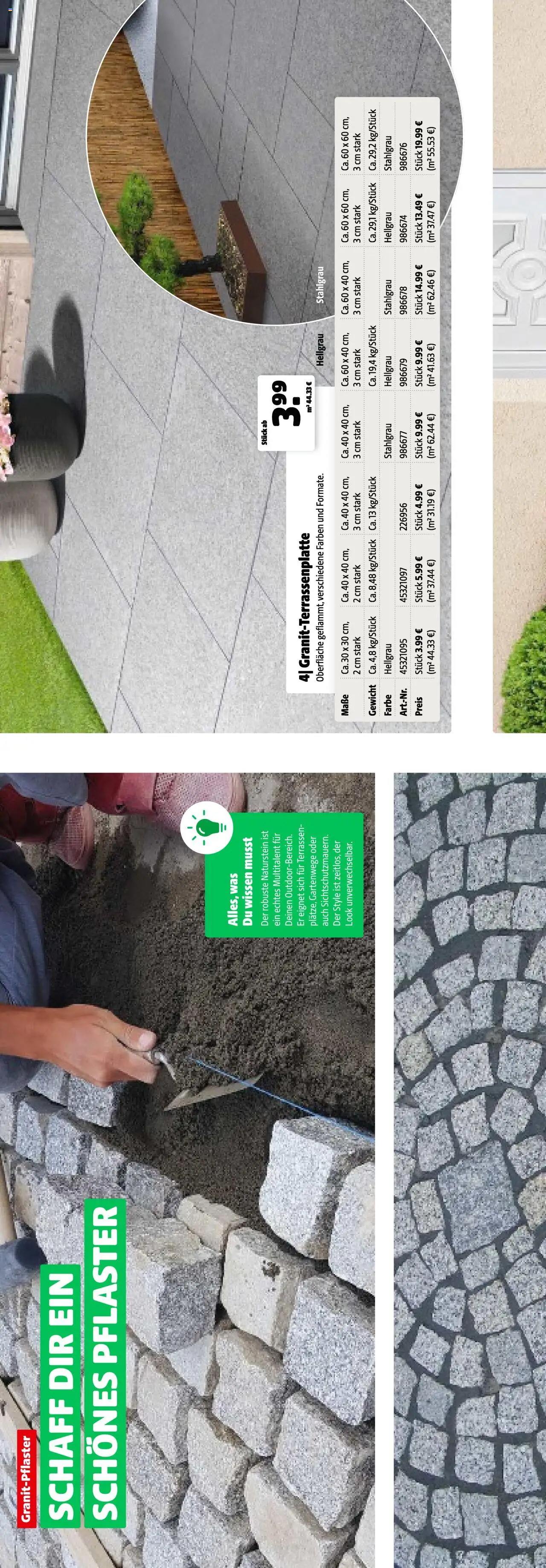 Hagebau Katalog Gartenbaustoffe - Seite 32 - gültig ab 02.03.2025