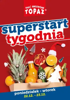 Podgląd Topaz Gazetka - Superstart tygodnia ważny od 22.12.2025