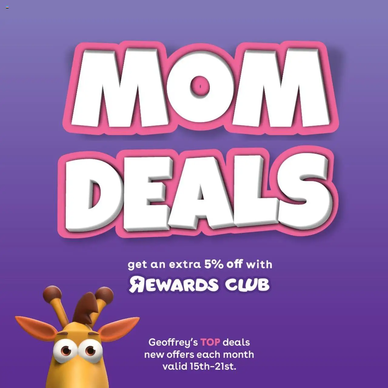Babies R Us Mom Deals - page 1- valid from 15/10/2025