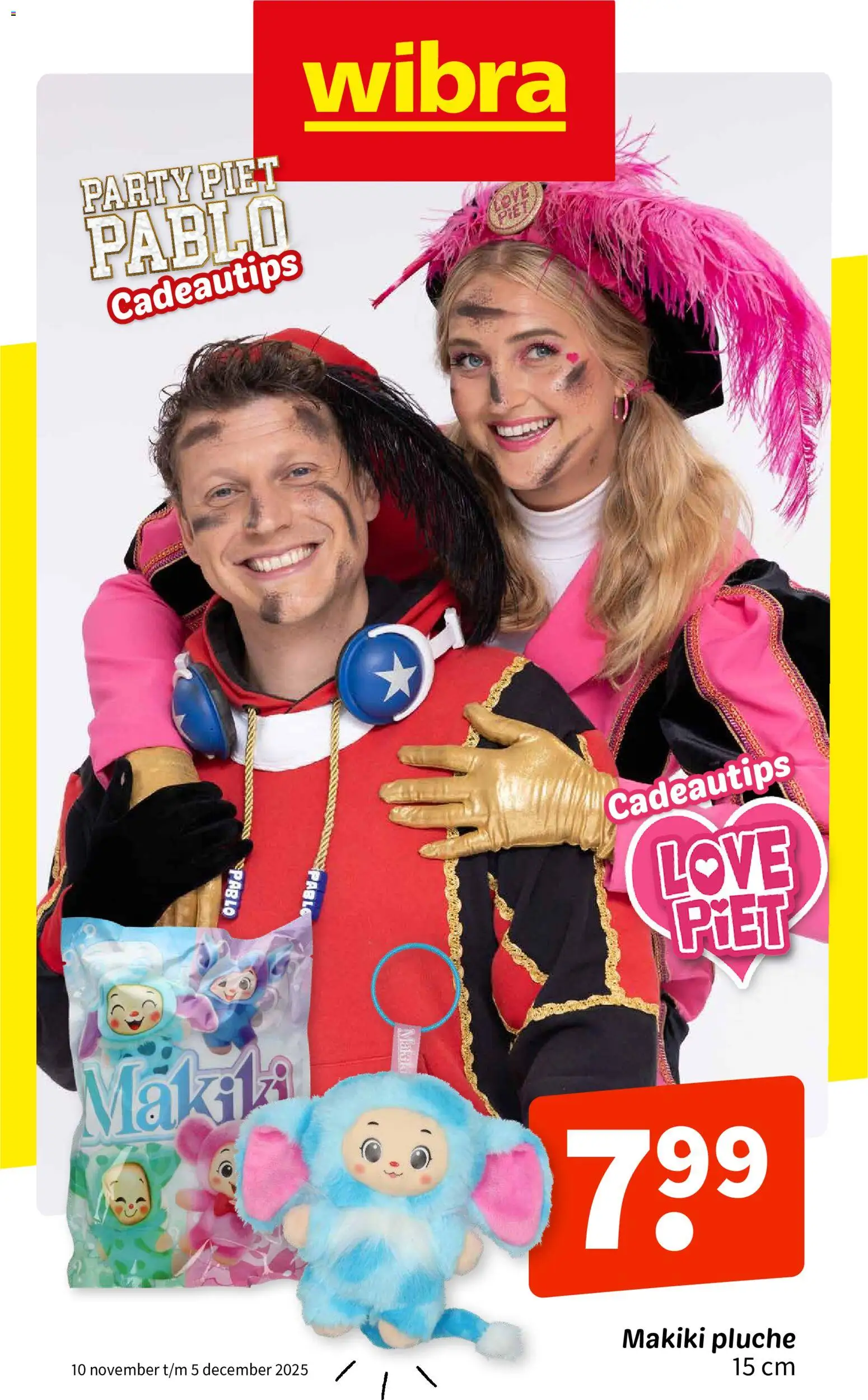 Wibra - Folder - pagina 1- geldig vanaf 10-11-2025