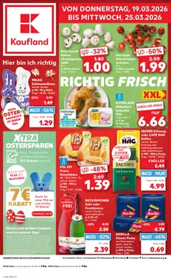 Vorschau Kaufland Prospekt 	 gültig ab 19.03.2026