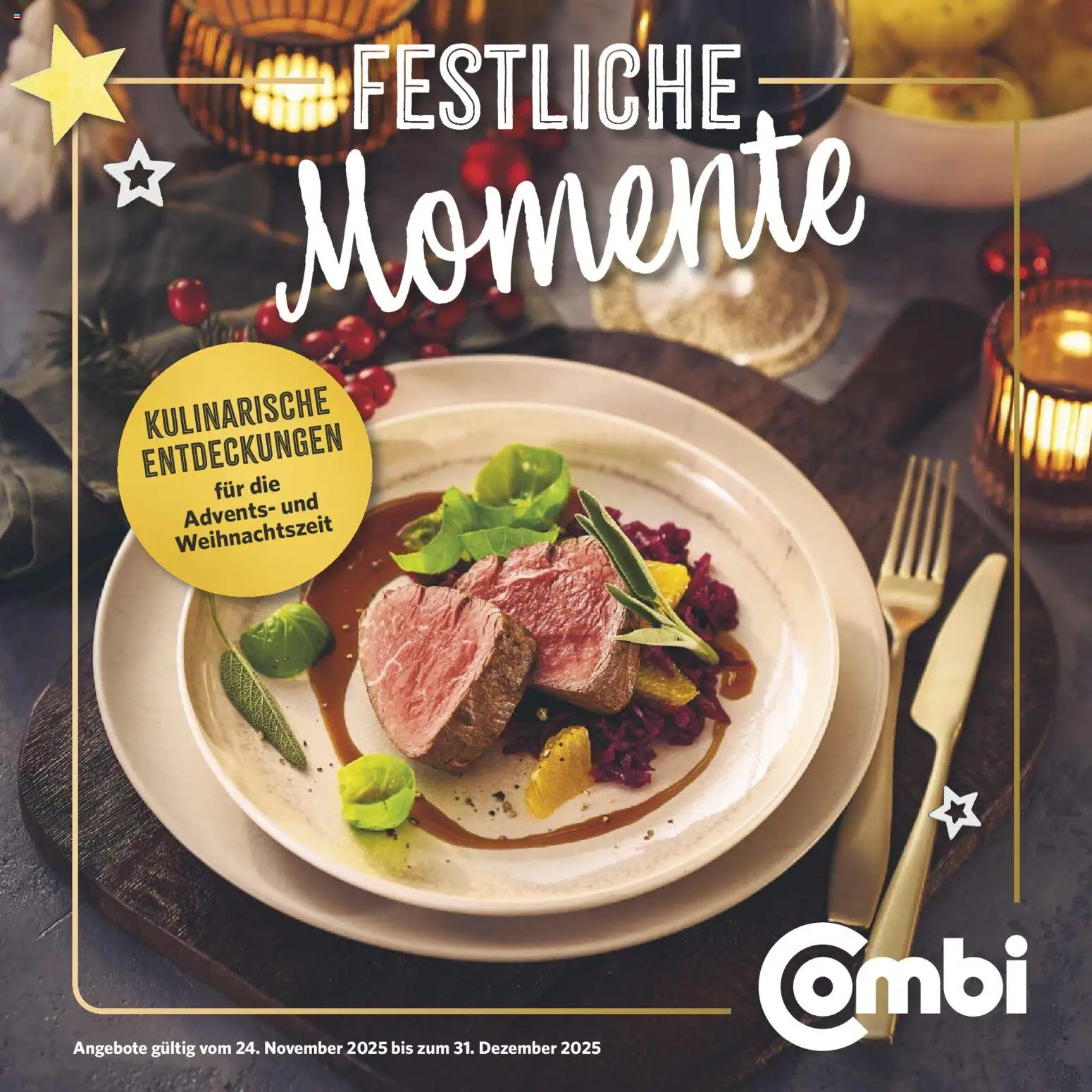 Combi - Festliche Momente - Seite 1 - gültig ab 24.11.2025