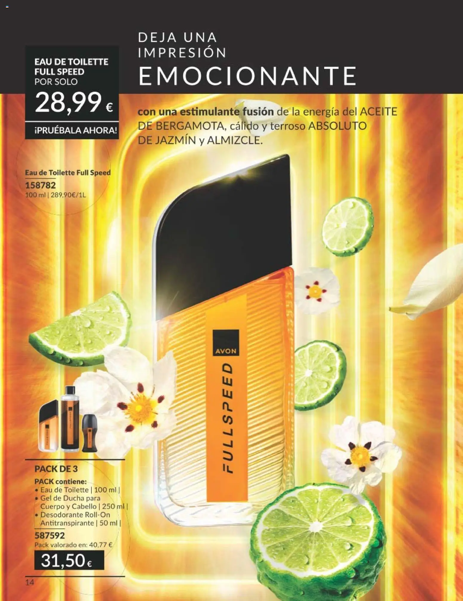 Catálogo AVON campaña 3 - Página de 14 - Válido desde 01/03/2026