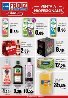 Vista previa del folleto Froiz - Folleto Cash válido desde 22/07/2025