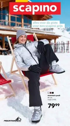 Scapino - Ski zonder acties geldig vanaf 22-12-2025