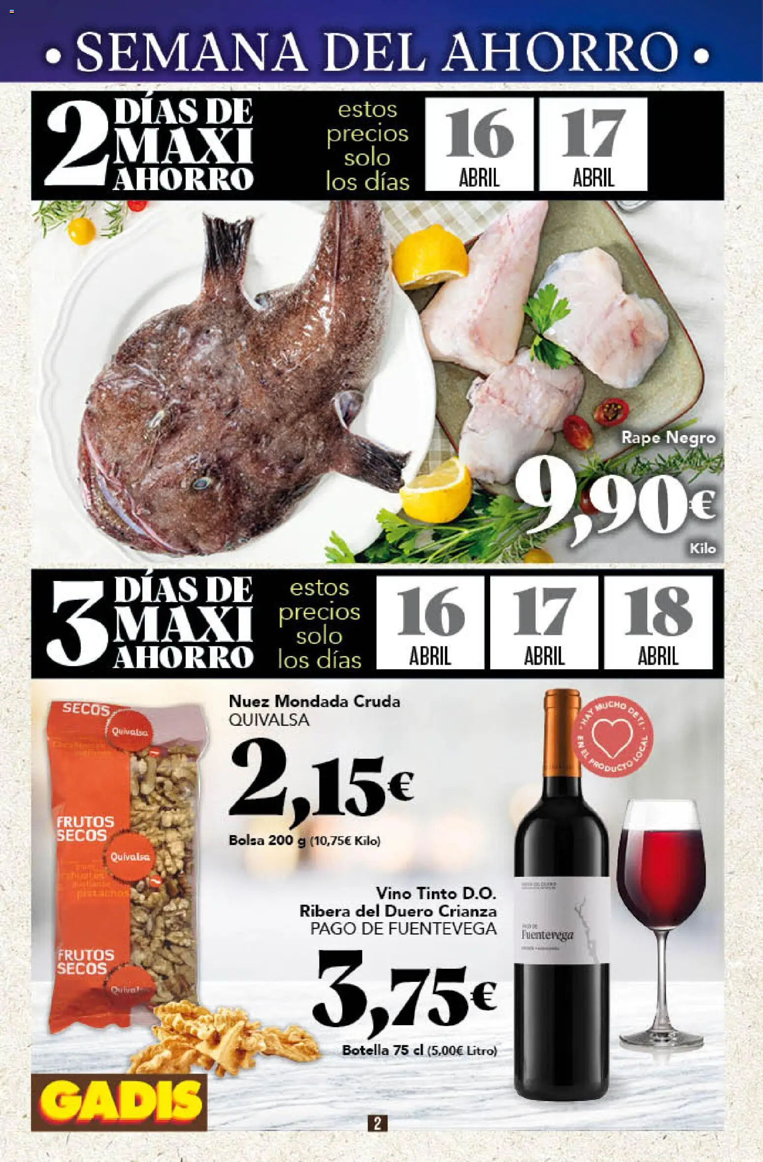 Gadis folleto - Página de 2 - Válido desde 16/04/2026