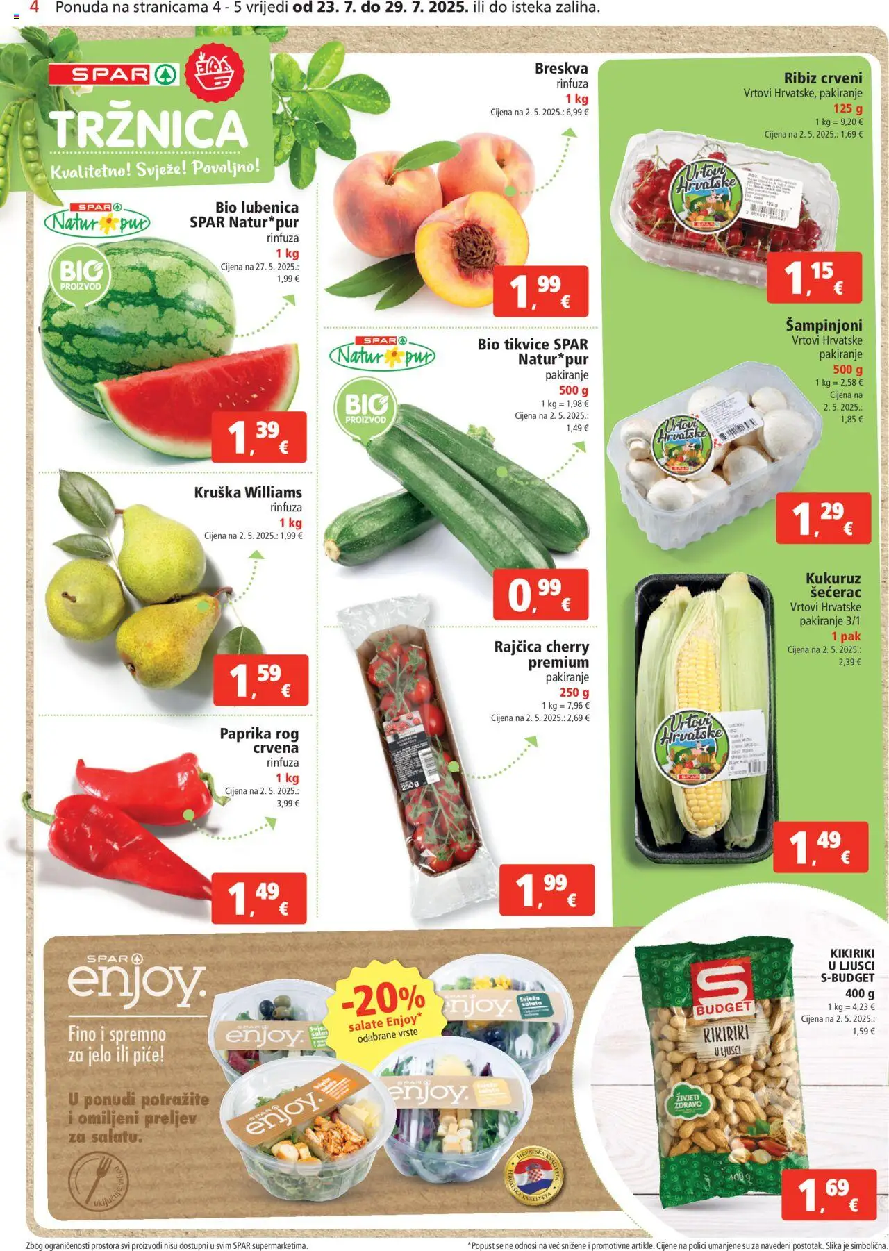 Katalog Spar - stranica 4- važeći od 23.07.2025