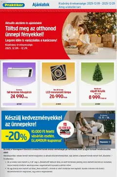 Előnézet Praktiker Akciós újság érvényes 2025.12.09.-tól