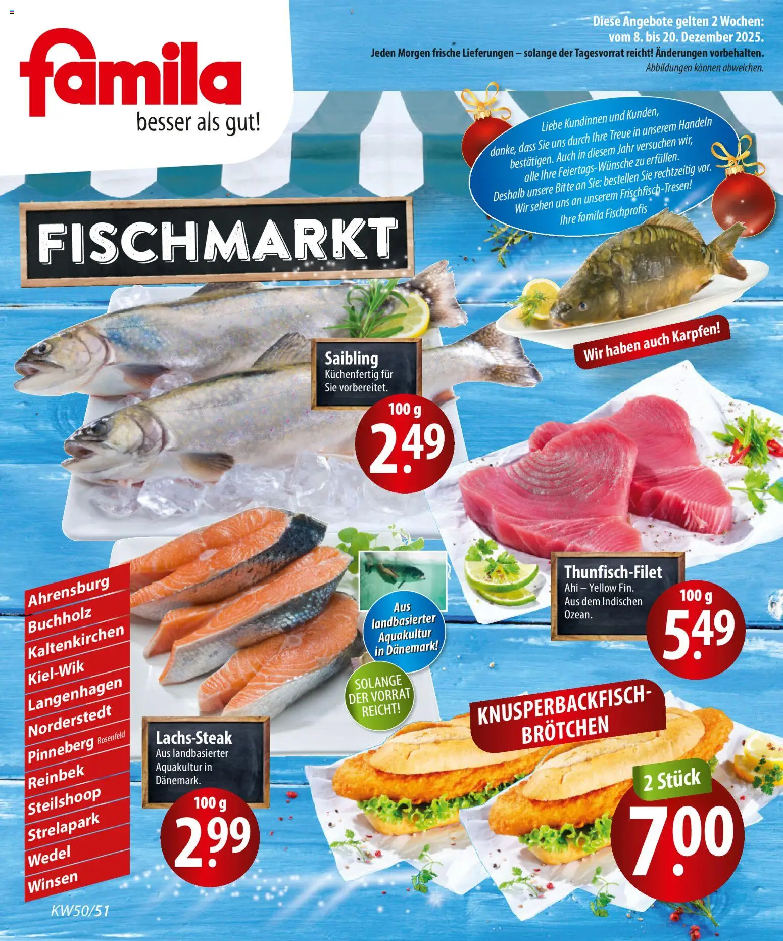 Famila  Fischmarkt - Seite 1 - gültig ab 08.12.2025