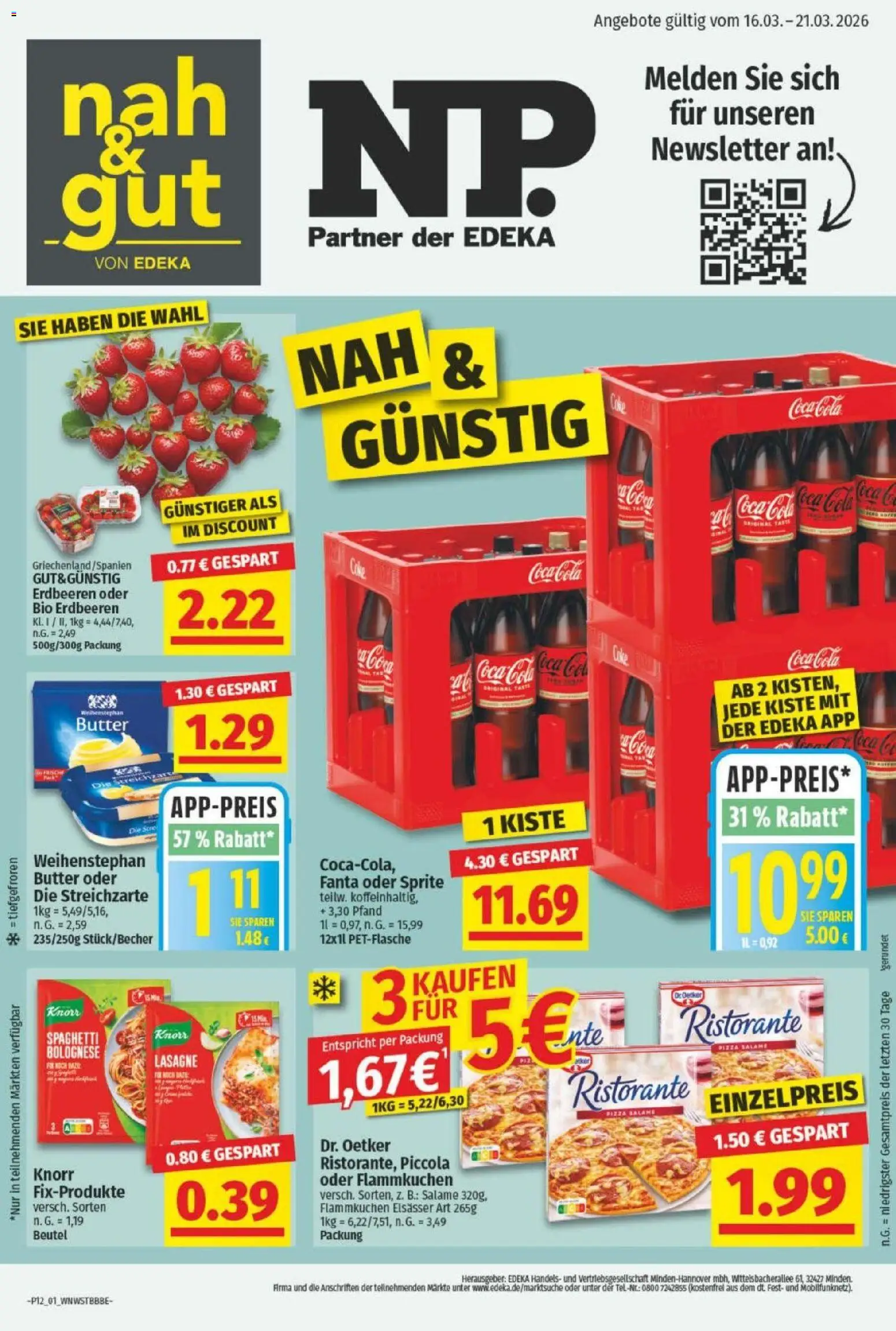 NP Discount Prospekt - Seite 1 - gültig ab 16.03.2026