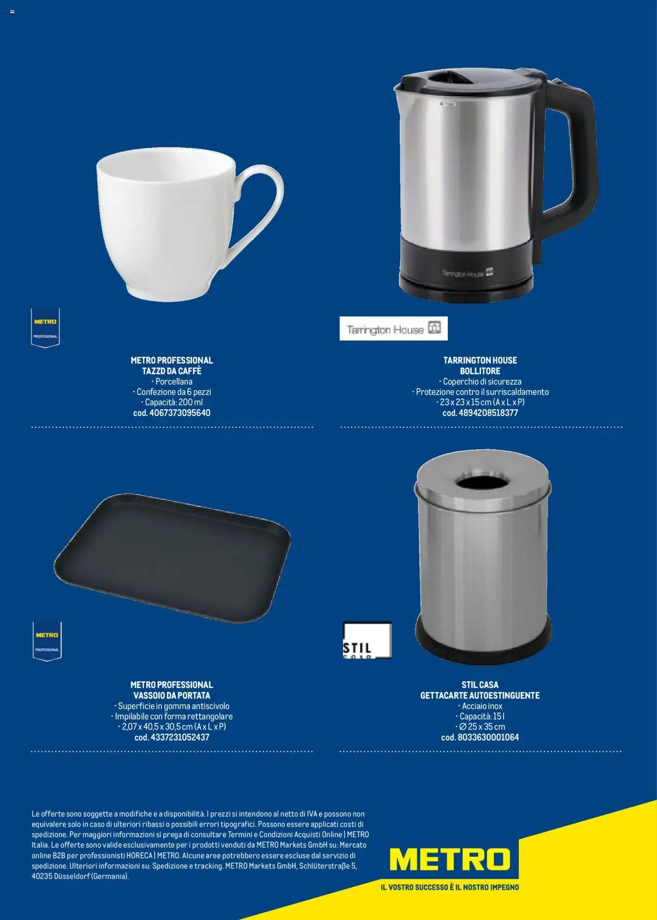 Metro Hotel catalogo - pagina 112 - valido dal 17/10/2025