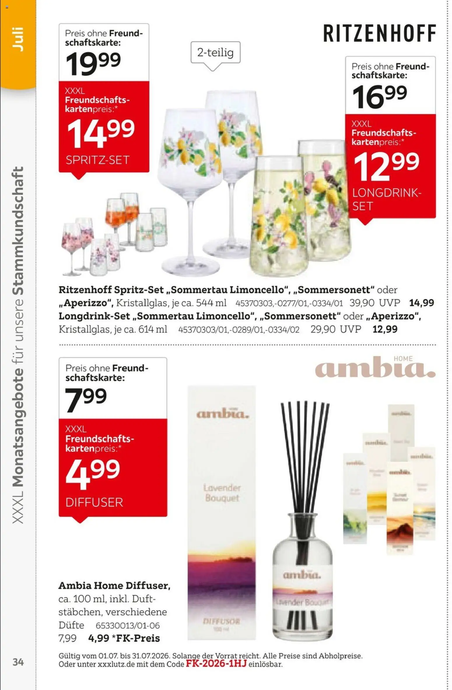 XXXL Lutz  Freundschaftskartenjournal - Seite 34 - gültig ab 01.02.2026