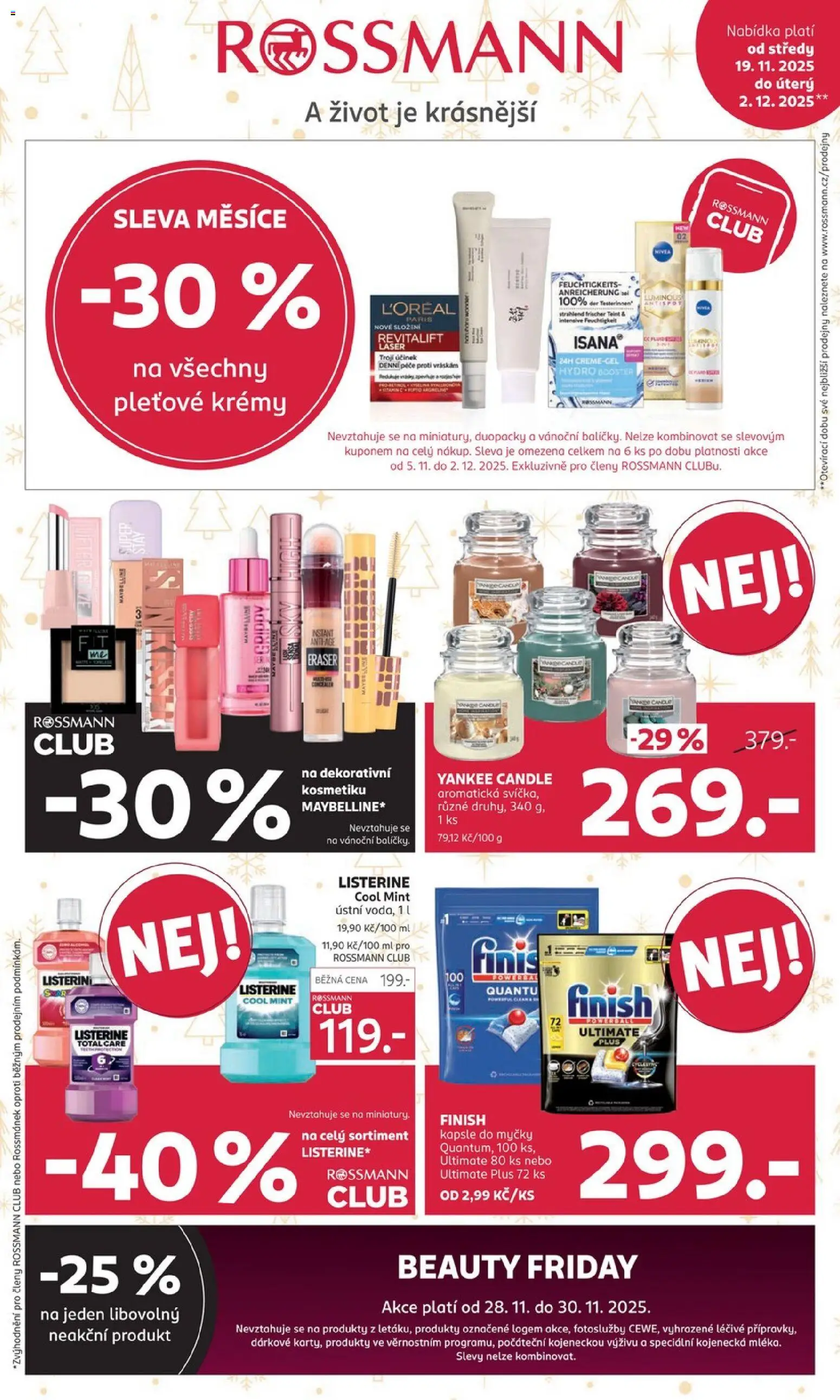 Rossmann Black Friday - strana 1- platný od 19.11.2025