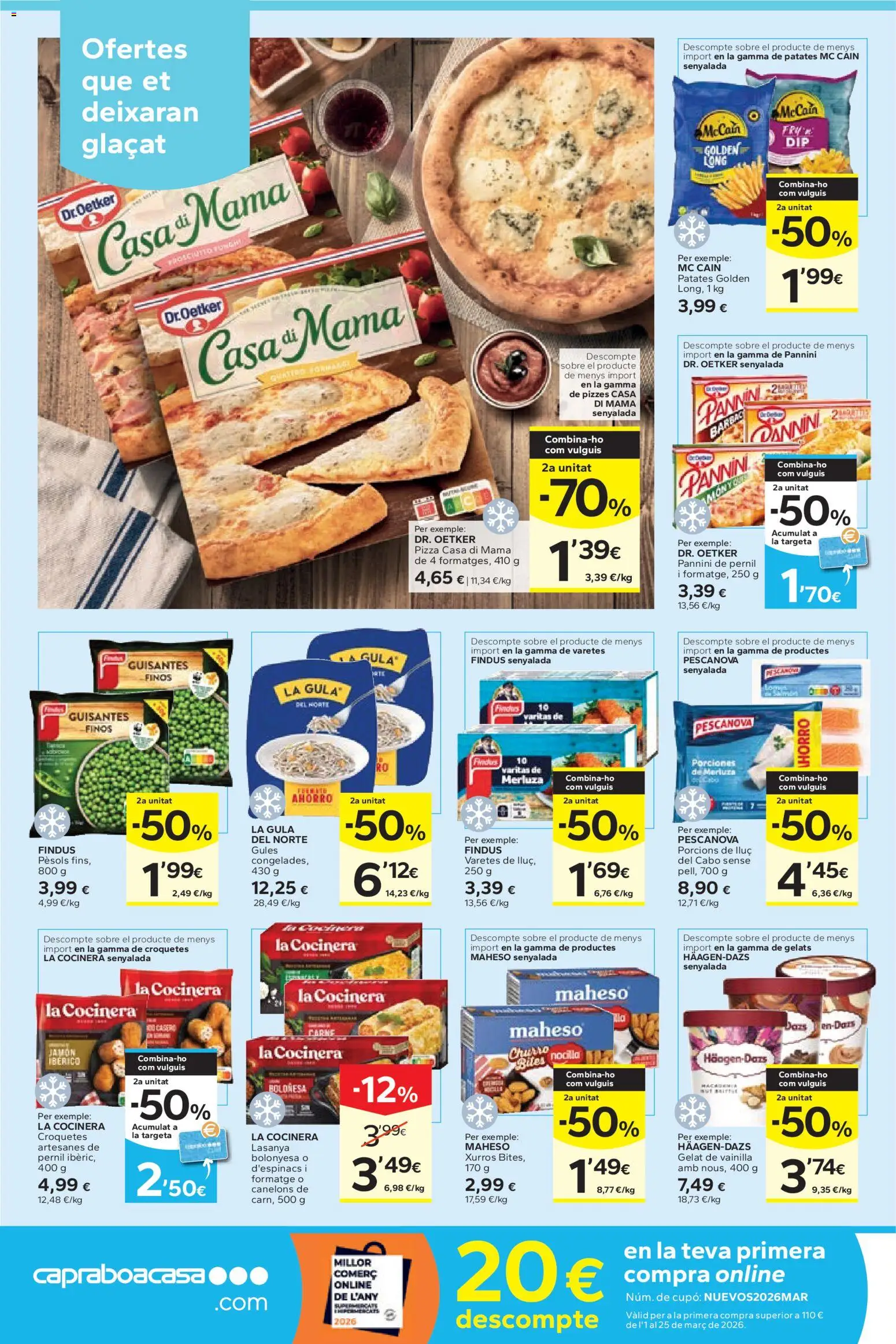 Caprabo folleto - Página de 12 - Válido desde 26/02/2026