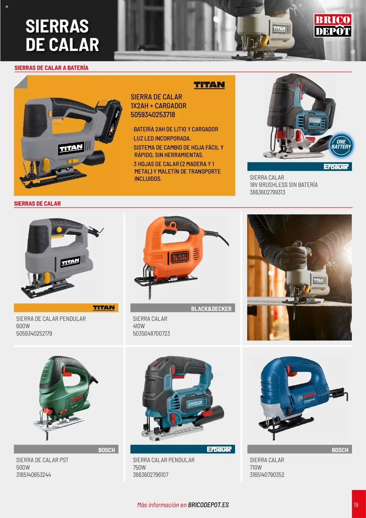 Brico Depôt folleto - Página de 19 - Válido desde 01/04/2025
